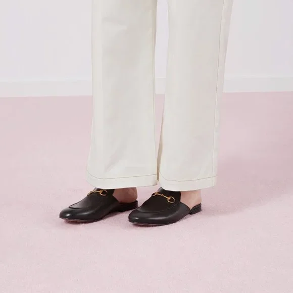 GUCCI Princetown Leather Slipper - Picture 6 of 14